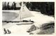 Mauritius, Le Chaland, Beach With Sailing Boat (1965) RPPC Postcard - Mauritius