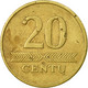 Monnaie, Lithuania, 20 Centu, 1997, TTB, Nickel-brass, KM:107 - Lithuania