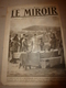 1919 LE MIROIR:Yougo-Slavie ; Berlin; La Poste Belge à Dusseldorf; Les Funérailles Nationales De Théodore Roosevelt;etc - Français