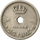 Monnaie, Norvège, Haakon VII, 25 Öre, 1924, TTB, Copper-nickel, KM:384 - Norvège