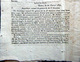 49 SAUMUR PROCES  CONSPIRATION D'OFFICIERS CONTRE LE ROI CARBONARI FRANCS MACONS 1822 HISTOIRE - Décrets & Lois