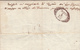 Prefilatelica, Corfù Per Trieste, Lettera Con Contenuto In Greco. Tasse In Sanguigna 30 Settembre 1853 - ...-1861 Prephilately