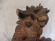 Delcampe - Sculpture Statue Bois  - Mauvais Etat A Restaurer -- Dragon - - Wood