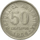 Monnaie, Argentine, 50 Centavos, 1954, TTB, Nickel Clad Steel, KM:49 - Argentine