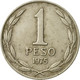 Monnaie, Chile, Peso, 1975, TTB, Copper-nickel, KM:207 - Chili