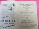 Royal Opéra House/ Covent Garden/ Grand Ballet DeMonte Carlo/ Marquis De Cuevas/ 1949 PROG201 - Programma's