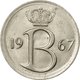 Monnaie, Belgique, 25 Centimes, 1967, Bruxelles, TTB, Copper-nickel, KM:154.1 - 25 Centimes