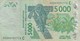 BILLETS - ETATS AFRIQUE DE L'OUEST- 5000 FRANCS CFA N° 03249761772 C 2003 - États D'Afrique De L'Ouest