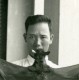 Vietnam Saigon Homme Asiatique Et Chauve Souris Old Photo 1935 - Anonymous Persons