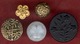 ** LOT  5  BOUTONS  FLEUR ** - Boutons