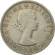 Monnaie, Grande-Bretagne, Elizabeth II, Florin, Two Shillings, 1960, TTB - J. 1 Florin / 2 Shillings