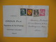 Entiers Postaux - Carte Postale Type Iris  - Expéditeur Pré-rempli  Croux Fils  Pépinières Du Val D'Aulnay - Cartes Postales Types Et TSC (avant 1995)