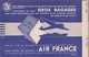 BULLETIN DE BAGAGES ET BILLE DE PASSAGE AIR FRANCE MARSEILLE A CASABLANCA - Europe