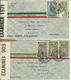 1941 Two Censored Air Mail Letters To London, England - Mexique