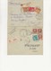 LOT DE 6 LETTRES-SEINE- AFFRANCHISSEMENT COMPOSE  DES ANNEES 1880 A 1956 - Handstempel