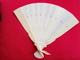 Antique Female Ivory Hand Fan 19th Century - Eventails