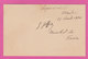 1930 Autographe Le Maréchal Joffre Carte Avec Signature 8.2x13 Cm Le 25 Avril Menton 06 Impérial Hôtel - Other & Unclassified