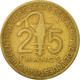 Monnaie, West African States, 25 Francs, 1971, Paris, TB, Aluminum-Bronze, KM:5 - Côte-d'Ivoire