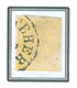 PERSIA - IRAN 1876; Four Kran (yellow) Used Mini Certificate Mr. Sadri, Persiphila 17, Type A - Iran