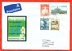 Danmark 2001.The Envelope Passed The Mail.Airmail. - Lettres & Documents