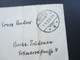 Polen 1935 Brief Mit 4x Stempel Smibiel / Deutsche Besetzung? Gitterstempel Smibiel Nach Berlin Friedenau. Vignette Rück - Lettres & Documents