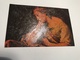 Embossed Lady Thinking Sad Melancholie J J Lagrence Degi Gemälde Art Painting 9063 Post Card Postkarte POSTCARD - Peintures & Tableaux