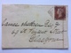 GB - Victoria 1845 Wrapper Airdrie To Glasgow - Lovely 3 Line Rectangular Marks - See Rear - Briefe U. Dokumente