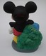 Tirelire Mickey En Plastique Dur - Sans Marque - Sans Date - Hauteur 21 Cm - Disney