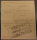 France - Timbre "Mineurs" Surcharge 1f Sur 2f15 YT N°489 Sur Mandat-carte Paimboeuf Loire Inférieure - Cachet 1941 - Lettres & Documents