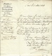 6 Oct. 1814 -lettre En Franchise " Direct.ion Gle De La / Liquid On Des Armées " Signé DUMAS - 1801-1848: Précurseurs XIX