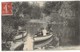 75 Paris Buttes Chaumont Les Bateaux Passeurs Bateau Passeur Cpa Carte Animée Cachet 1909 - Distretto: 19