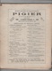 PIGIER ANNEES 1910 - COURS DE COMPTABILITE COMMERCIALE - TENUE DES LIVRES DE COMPTES - Autres & Non Classés