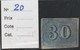 BRESIL 1854 - Yvert N° 20 - Neuf Sans Gomme (30 R) - Unused Stamps