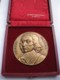 Medaille Et Boite Blaise Pascal, Compagnie I.B.M. France, Attribué En 1962 à Rondeau Par Jean Vernon - Autres & Non Classés