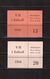 World Cup-1958,  2 Booklets, Football, Soccer, Fussball,calcio - 1958 – Schweden