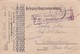 CARTE-LETTRE PRISONNIERS DE GUERRE - CAMP D' INGOLSTADT  -BAVIERE  9/1/1916 - WW I