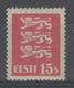 ESTONIE:  N°129 * (quasi **)      - Cote 15€ - - Estonia