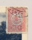 Turkiye / Turkije - 20 Pa Stamp On Postcard From Tresor Et Postes 502 To Paris / France - Brieven En Documenten