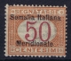 Italy Somalia Segnatasse  Sa 6 , Mi 6 MH/* Flz/ Charniere - Somalie (AFIS)