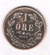 1 ORE  1857  ZWEDEN /6577/ - Suède