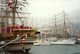 Delcampe - Nave Scuola "Amerigo Vespucci" Ormeggiata Nel Porto Di Genova E Scorcio Del Porto, N. 10 Fotografie - Barche