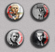 Steve McQueen Movie Film Fan ART BADGE BUTTON PIN SET 1 (1inch/25mm Diameter) 35 DIFF - Filmmanie