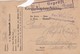 CARTE-LETTRE PRISONNIERS DE GUERRE - CAMP DU FORT PRINTZ CARL à INGOLSTADT -BAVIERE - WW I