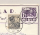 Nederlands Indië - 1937 - 7,5 Cent Op Karbouwen, Postblad 3c Met 30 Cent Wilhelmina Van LB BLITAR/1 Naar Haarlem / NL - Niederländisch-Indien