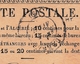 Entier Postal Aubenas Ardèche 1878 Type Sage Brun Produits Chimiques Droguerie Herboristerie Épicerie - 1876-1878 Sage (Typ I)