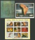 DOMINICA 1993 DISNEY WILLIE THE OPERATIC WHALE BIRDS MUSIC SET OF 3 SHEETS MNH - Dominica (1978-...)