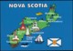 ! Nova Scotia, Map (PC516) - Cartes Géographiques