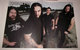 MINI DOPPIO POSTER KATAKLYSM - CRADLE OF FILTH - Manifesti & Poster