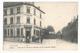 Arlon Coin De La Rue De La Station Et De L'avenue Tesch Hôtel De L'Avenue Carte Postale Ancienne Animée 1906 - Arlon