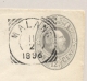 Nederlands Indië - 1896 - 12,5 Cent Willem III, Envelop G7 Van VK MALANG Naar Modjokerto - Nederlands-Indië